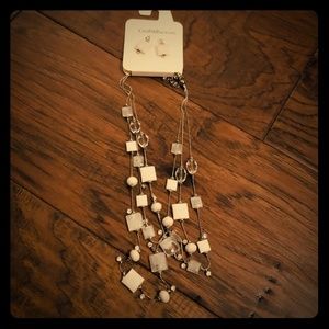 Necklace with earrings